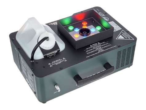 DJ Fog Fury Jett verticale rookmachine met LEDs huren bij SDC-Verhuur.WEBP