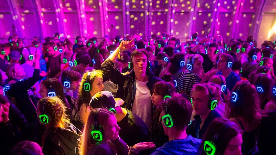 Silent disco huren 2024