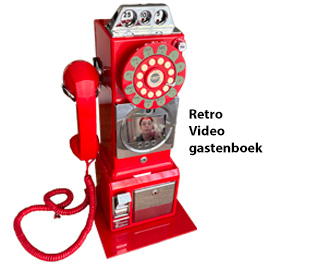 Retro Telefoon Videogastenboek Huren