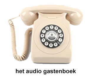 Huur audio gastenboek, trouw telefoon, leuke berichten op huwelijk